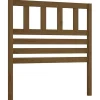 vidaXL Tête de lit Marron miel 81x4x100 cm Bois massif de pin