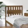vidaXL Tête de lit Marron miel 95,5x4x100 cm Bois massif de pin 818553