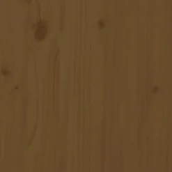 vidaXL Tête de lit Marron miel 106x4x104 cm Bois massif de pin 818178