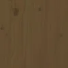 vidaXL Tête de lit Marron miel 146x4x100 cm Bois massif de pin 814097