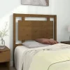 vidaXL Tête de lit Marron miel 95,5x4x100 cm Bois massif de pin 817923