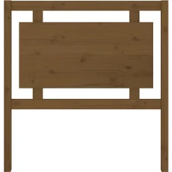 vidaXL Tête de lit Marron miel 95,5x4x100 cm Bois massif de pin 817923