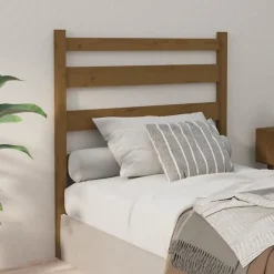 vidaXL Tête de lit Marron miel 81x4x100 cm Bois massif de pin 818398