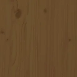 vidaXL Tête de lit Marron miel 146x4x100 cm Bois massif de pin 817793