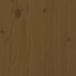 vidaXL Tête de lit Marron miel 146x4x100 cm Bois massif de pin 817643