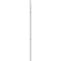 vidaXL Tête de lit métal blanc 120 cm 352658