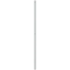 vidaXL Tête de lit métal blanc 200 cm 352567
