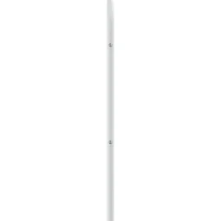 vidaXL Tête de lit métal blanc 80 cm 352654
