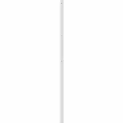 vidaXL Tête de lit métal blanc 75 cm 355342