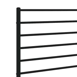 vidaXL Tête de lit métal noir 100 cm 352348