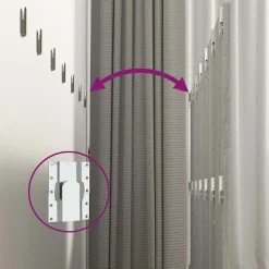 vidaXL Tête de lit murale Sonoma gris 240x1,5x80 cm Bois d'ingénierie 816980