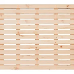 vidaXL Tête de lit murale 96x3x91,5 cm Bois massif de pin 824673