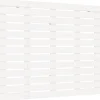 vidaXL Tête de lit murale Blanc 141x3x91,5 cm Bois massif de pin 824709