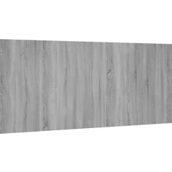 vidaXL Tête de lit Sonoma gris 200x1,5x80 cm Bois d'ingénierie 816977