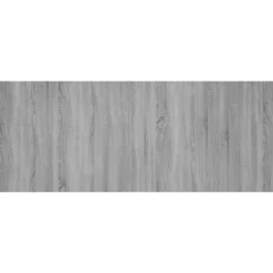 vidaXL Tête de lit Sonoma gris 200x1,5x80 cm Bois d'ingénierie 816977