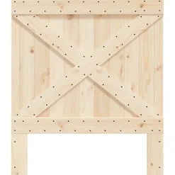 vidaXL Tête de lit 90x104 cm bois massif de pin 358404