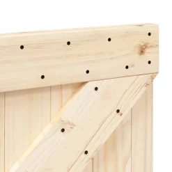 vidaXL Tête de lit 160x104 cm bois massif de pin 358407