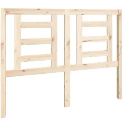 vidaXL Tête de lit 126x4x100 cm Bois massif de pin 818810