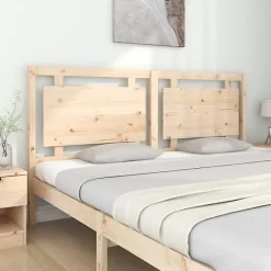 vidaXL Tête de lit 185,5x4x100 cm Bois massif de pin 817955
