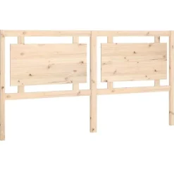 vidaXL Tête de lit 185,5x4x100 cm Bois massif de pin 817955