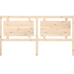 vidaXL Tête de lit 185,5x4x100 cm Bois massif de pin 817955