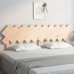 vidaXL Tête de lit 196x3x80,5 cm Bois massif de pin 819240