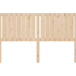 vidaXL Tête de lit 165,5x4x100 cm Bois massif de pin 818880