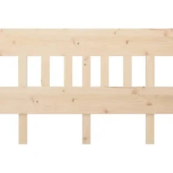 vidaXL Tête de lit 163,5x3x81 cm Bois massif de pin 819130