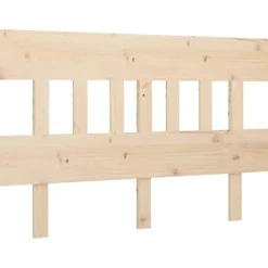 vidaXL Tête de lit 163,5x3x81 cm Bois massif de pin 819130