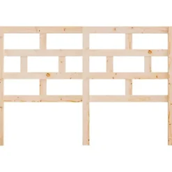 vidaXL Tête de lit,146x4x100 cm Bois massif de pin