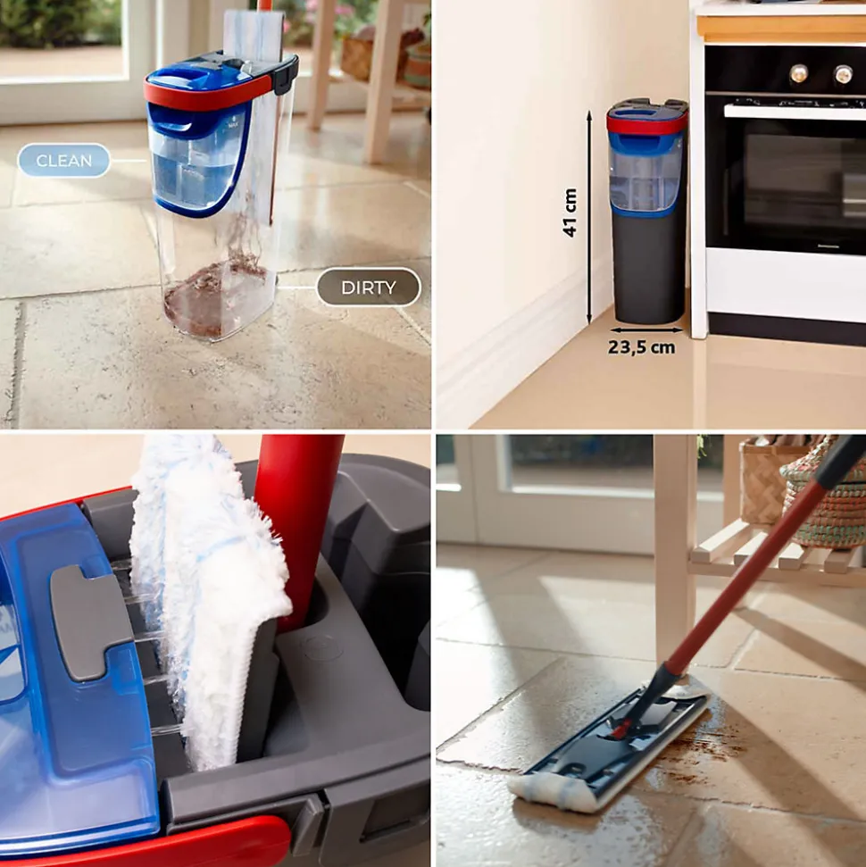 Vileda 175775 H2PRO Flat Mop Balai-serpilière 1 pc(s)