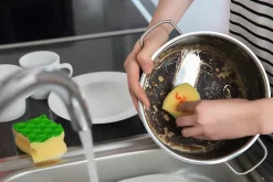 Vileda - Pack de 16 x 4 - Eponges en mousse - Grattantes sans rayer - 64 éponges