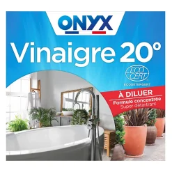 Vinaigre 20° Onyx formule concentrée 10L