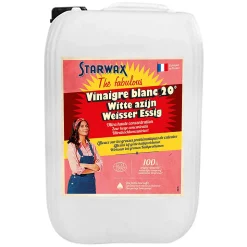 Vinaigre blanc 20° ultra haute concentration Starwax The fabulous 10L