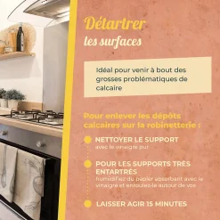 Vinaigre blanc 20° ultra haute concentration Starwax The fabulous 1L