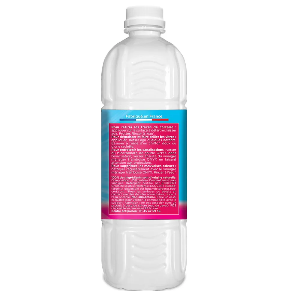 Vinaigre ménager parfum framboise Onyx 1L