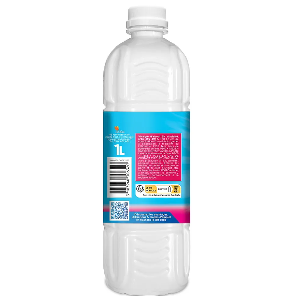 Vinaigre ménager parfum framboise Onyx 1L