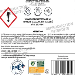 Vinaigre ménager surpuissant 14° Phebus 5L