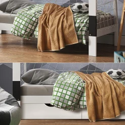 Vitalispa Lit denfant Blanc 80x160 cm avec tiroir