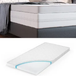 Vitalispa Protège-matelas Blanc 90x200cm Pur 340 Topper