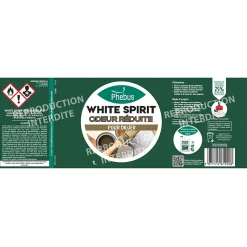White spirit odeur réduite Phébus 1L