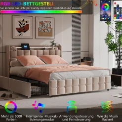 140X200 Parure de lit 4 pièces, lit double, grand lit, 1 housse de couette, 1 drap-housse et 2 taies d'oreiller,rose